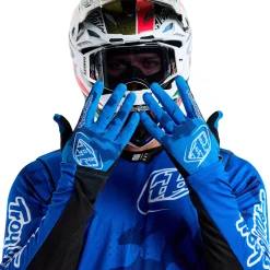 Troy Lee Designs Air|Gloves^Air Glove Blotted Bright Blue