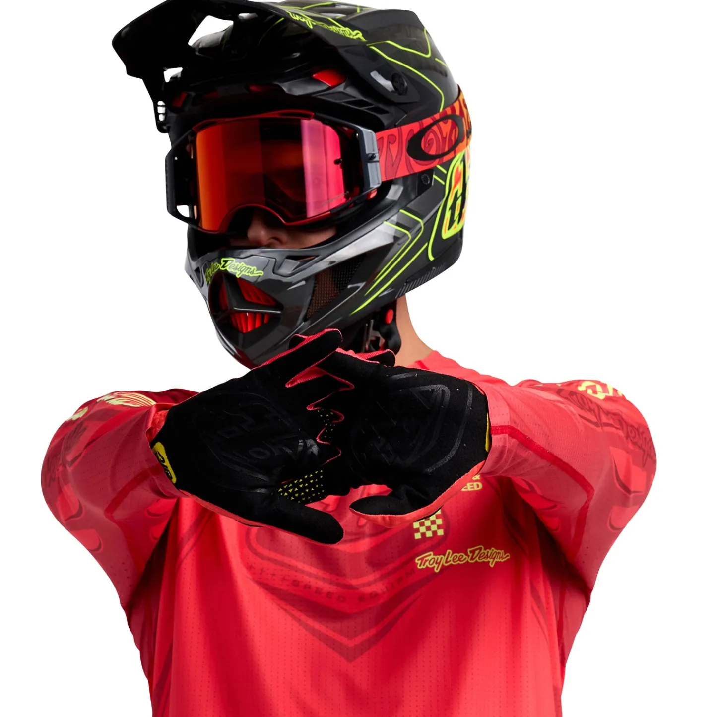 Troy Lee Designs Gloves|Air^Air Glove Ghostwing Infra Red