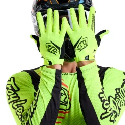 Troy Lee Designs Air|Gloves^Air Glove Mono Flo Yellow