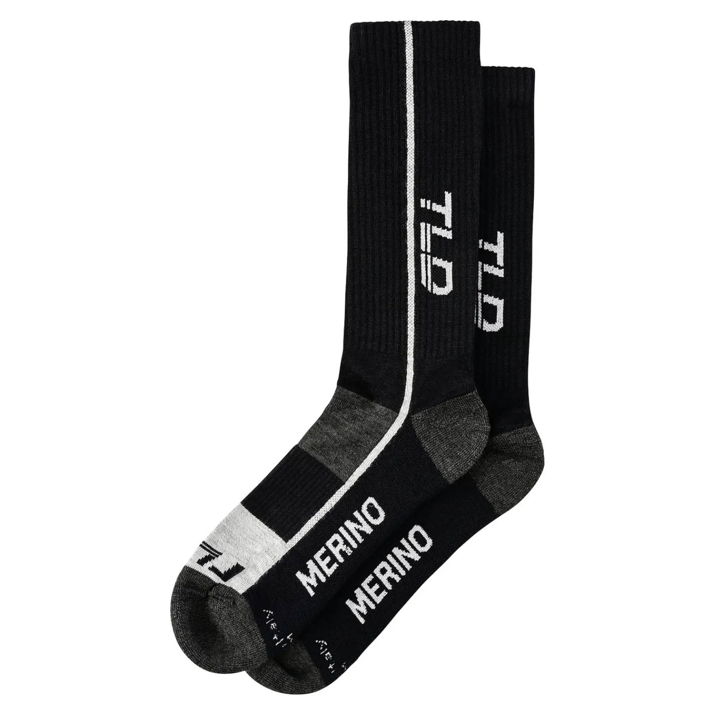 Troy Lee Designs Socks^Chill Merino Wool Sock Mono Black