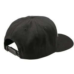 Troy Lee Designs Hats^Curved Snapback Hat Signature Black
