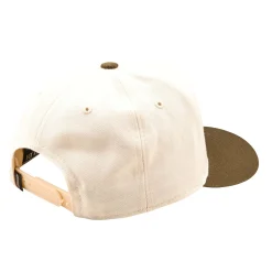 Troy Lee Designs Hats^Curved Snapback Hat Stamp Vintage White / Olive