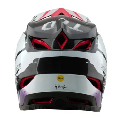 Troy Lee Designs Helmets|D4^D4 Carbon Helmet Drip White