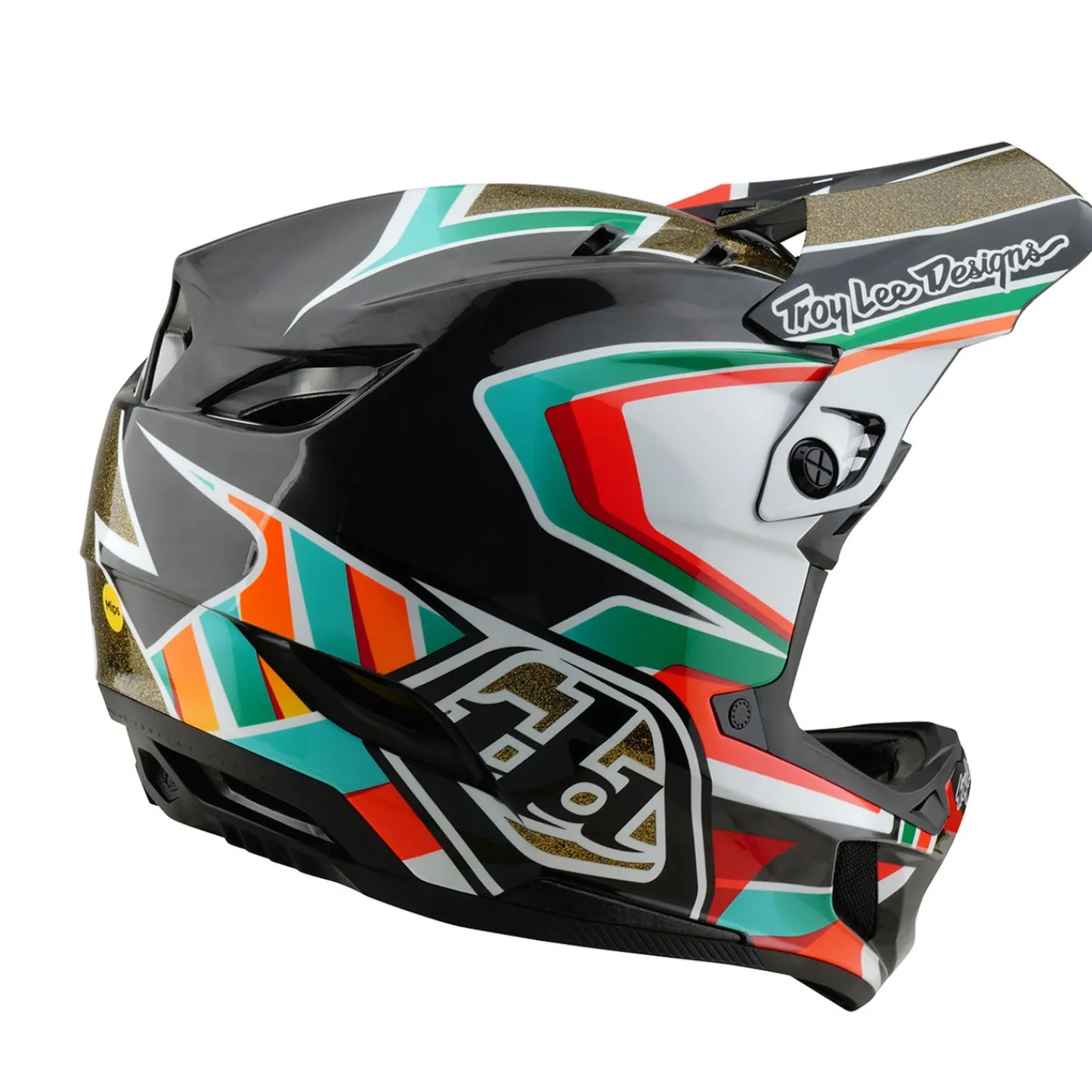 Troy Lee Designs Helmets|D4^D4 Carbon Helmet Frames Black / Gold
