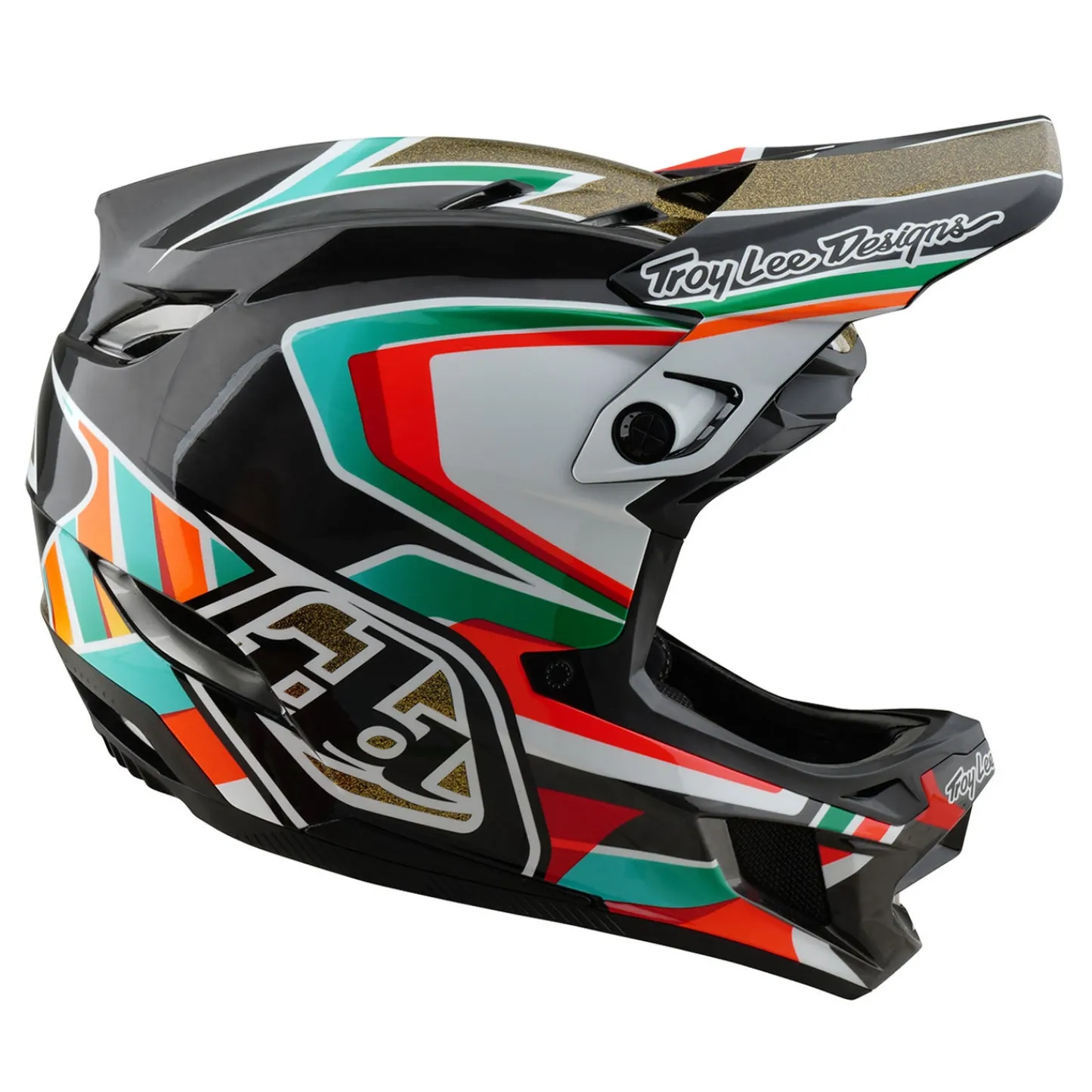 Troy Lee Designs Helmets|D4^D4 Carbon Helmet Frames Black / Gold