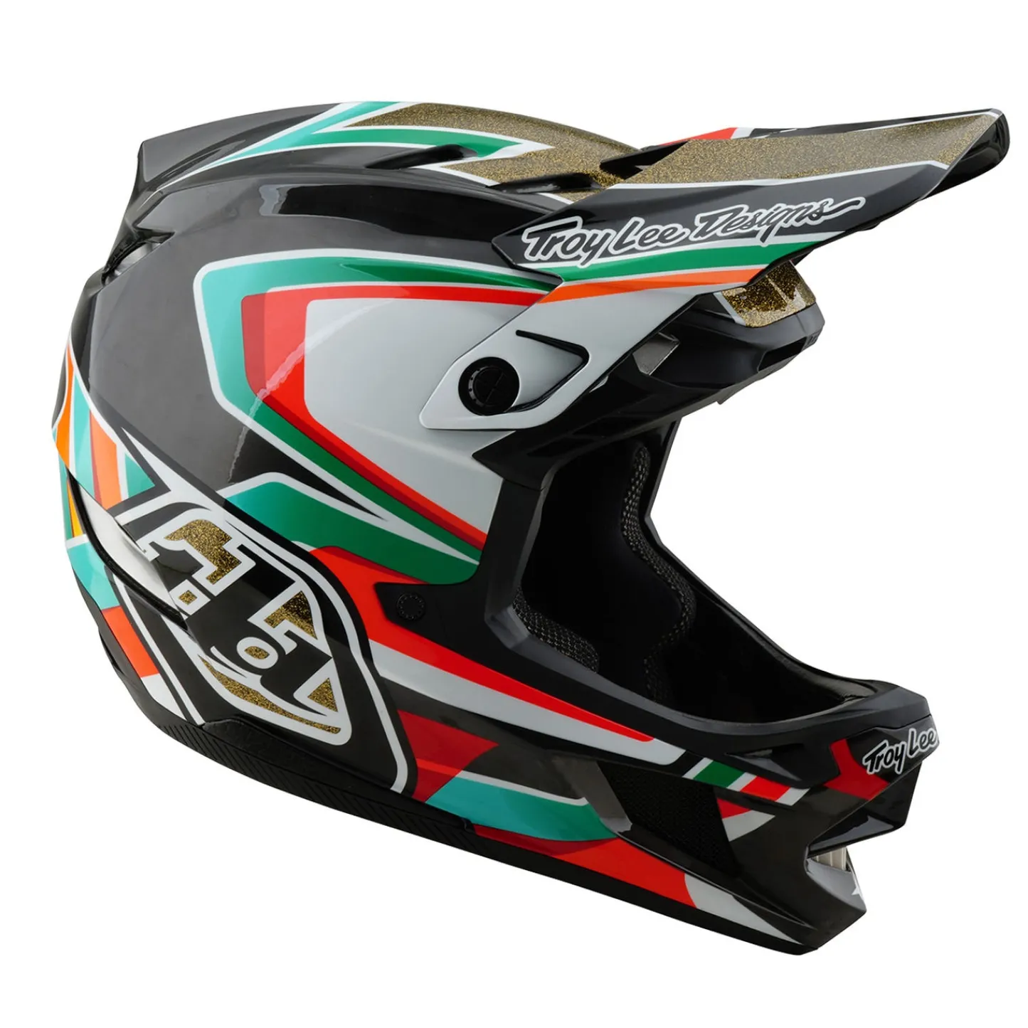 Troy Lee Designs Helmets|D4^D4 Carbon Helmet Frames Black / Gold