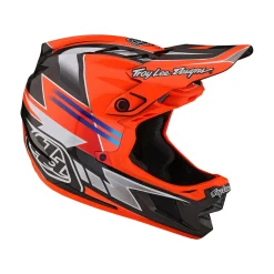 Women Troy Lee Designs Helmets|D4^D4 Carbon Helmet Saber Red