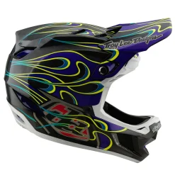 Troy Lee Designs Helmets|D4^D4 Carbon Helmet Torched Black / Purple