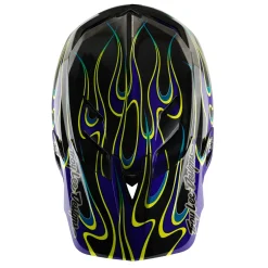 Troy Lee Designs Helmets|D4^D4 Carbon Helmet Torched Black / Purple
