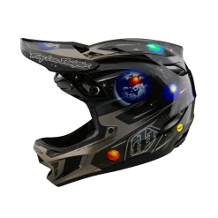 Troy Lee Designs D4|Downhill^D4 Carbon Helmet W/MIPS Spacian Black