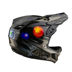 Troy Lee Designs D4|Downhill^D4 Carbon Helmet W/MIPS Spacian Black