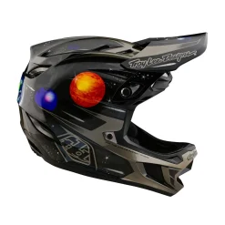 Troy Lee Designs D4|Downhill^D4 Carbon Helmet W/MIPS Spacian Black