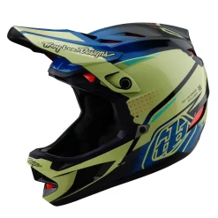 Troy Lee Designs Helmets|D4^D4 Composite Helmet Drip Glo Yellow