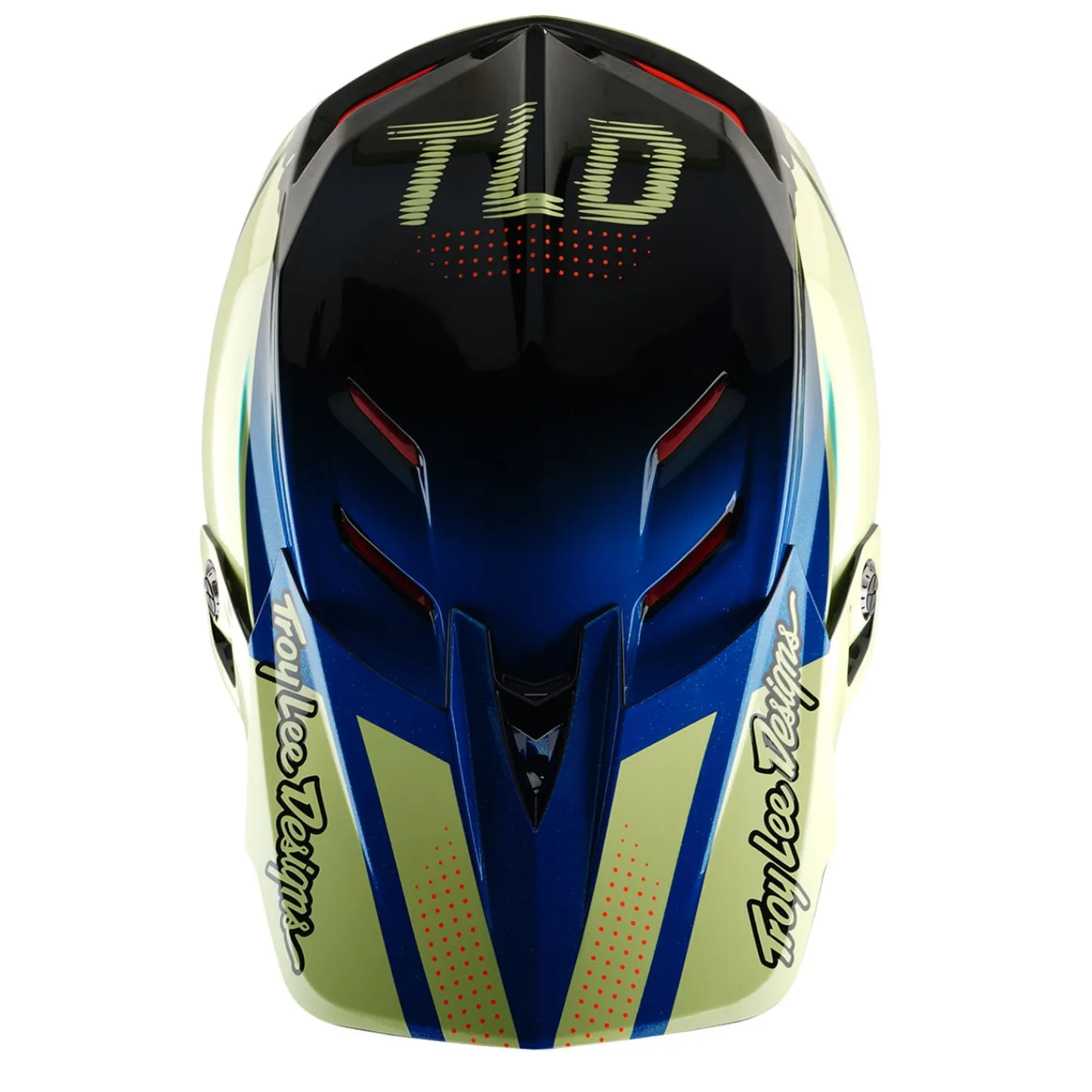 Troy Lee Designs Helmets|D4^D4 Composite Helmet Drip Glo Yellow
