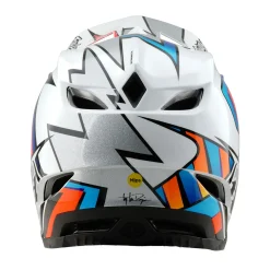 Troy Lee Designs Helmets|D4^D4 Composite Helmet Frames White / Silver
