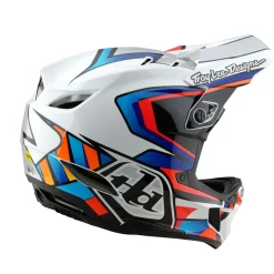 Troy Lee Designs Helmets|D4^D4 Composite Helmet Frames White / Silver