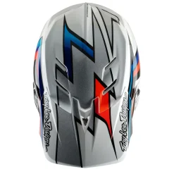 Troy Lee Designs Helmets|D4^D4 Composite Helmet Frames White / Silver