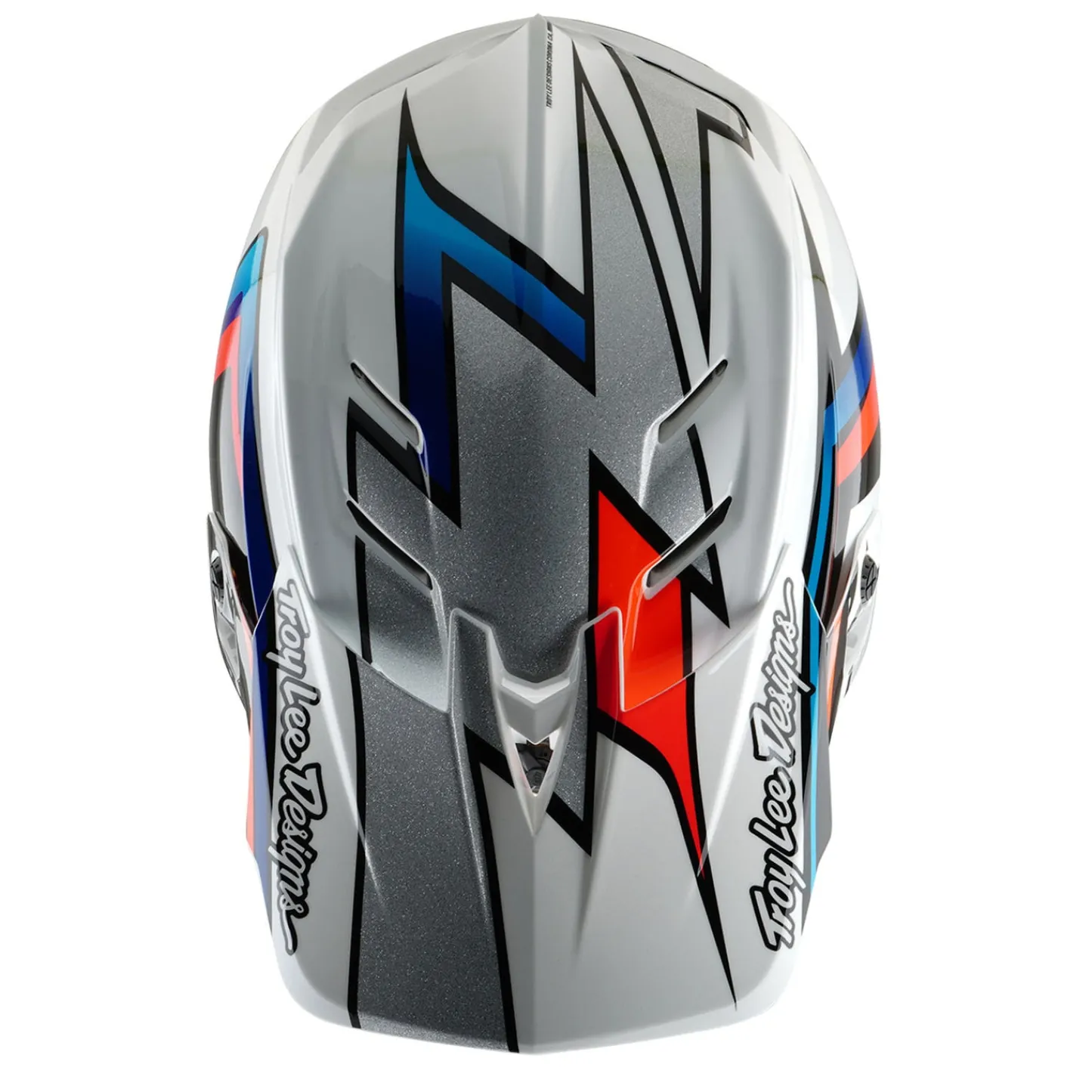Troy Lee Designs Helmets|D4^D4 Composite Helmet Frames White / Silver