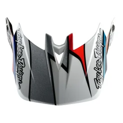Troy Lee Designs Helmets|D4^D4 Composite Helmet Frames White / Silver