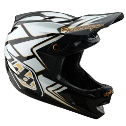 Troy Lee Designs Helmets|D4^D4 Composite Helmet Ghostwing White