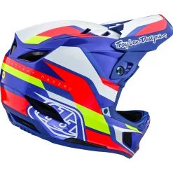 Women Troy Lee Designs Helmets|D4^D4 Composite Helmet Omega White / Blue