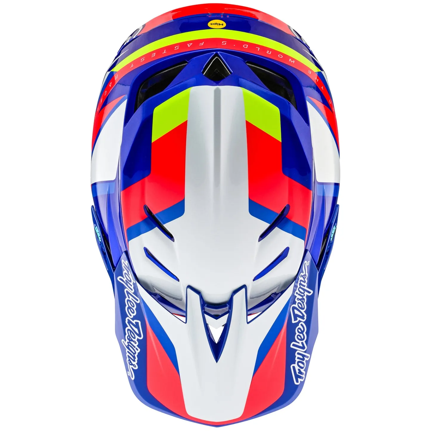 Women Troy Lee Designs Helmets|D4^D4 Composite Helmet Omega White / Blue