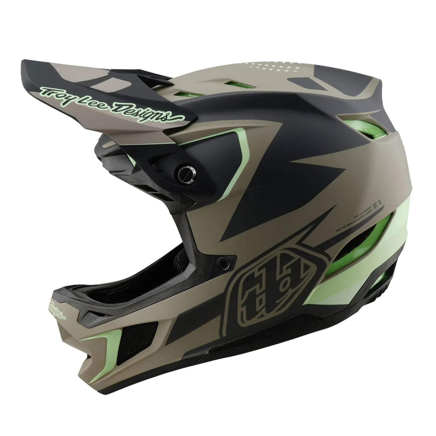 Troy Lee Designs Helmets|D4^D4 Composite Helmet Optic Timber
