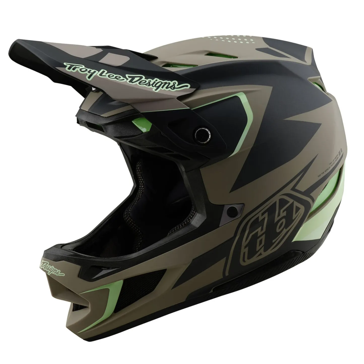 Troy Lee Designs Helmets|D4^D4 Composite Helmet Optic Timber
