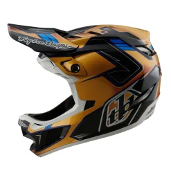 Troy Lee Designs Helmets|D4^D4 Composite Helmet Royalty Black / Gold