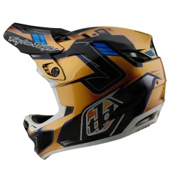 Troy Lee Designs Helmets|D4^D4 Composite Helmet Royalty Black / Gold