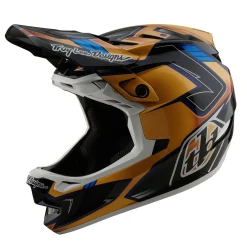 Troy Lee Designs Helmets|D4^D4 Composite Helmet Royalty Black / Gold