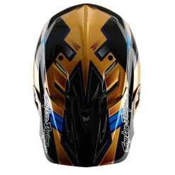 Troy Lee Designs Helmets|D4^D4 Composite Helmet Royalty Black / Gold