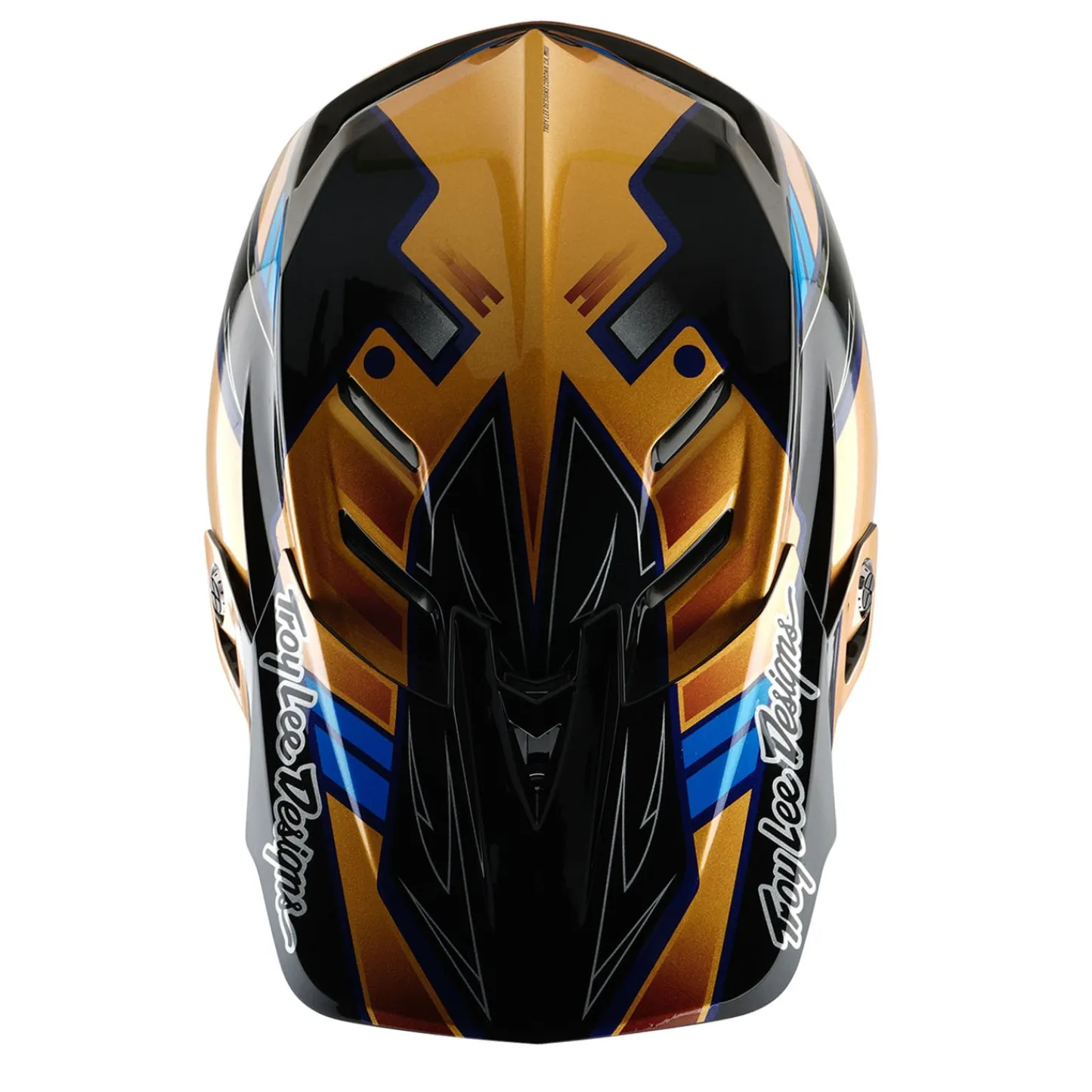 Troy Lee Designs Helmets|D4^D4 Composite Helmet Royalty Black / Gold