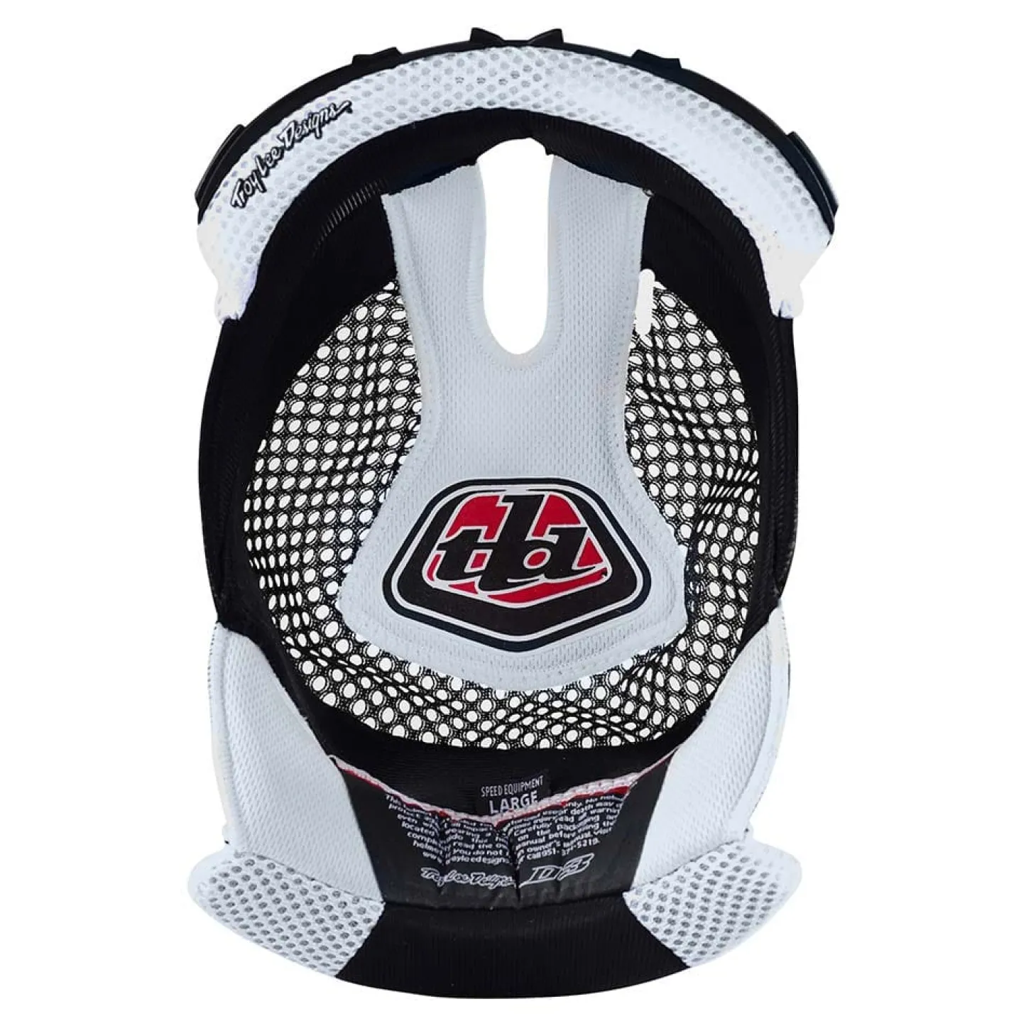 Troy Lee Designs Helmet Accessories^D3 Headliner Solid White