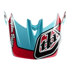 Troy Lee Designs Helmets|D4^D4 Polyacrylite Helmet Linear Blue