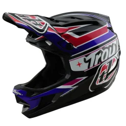 Troy Lee Designs Helmets|D4^D4 Polyacrylite Helmet Linear Black