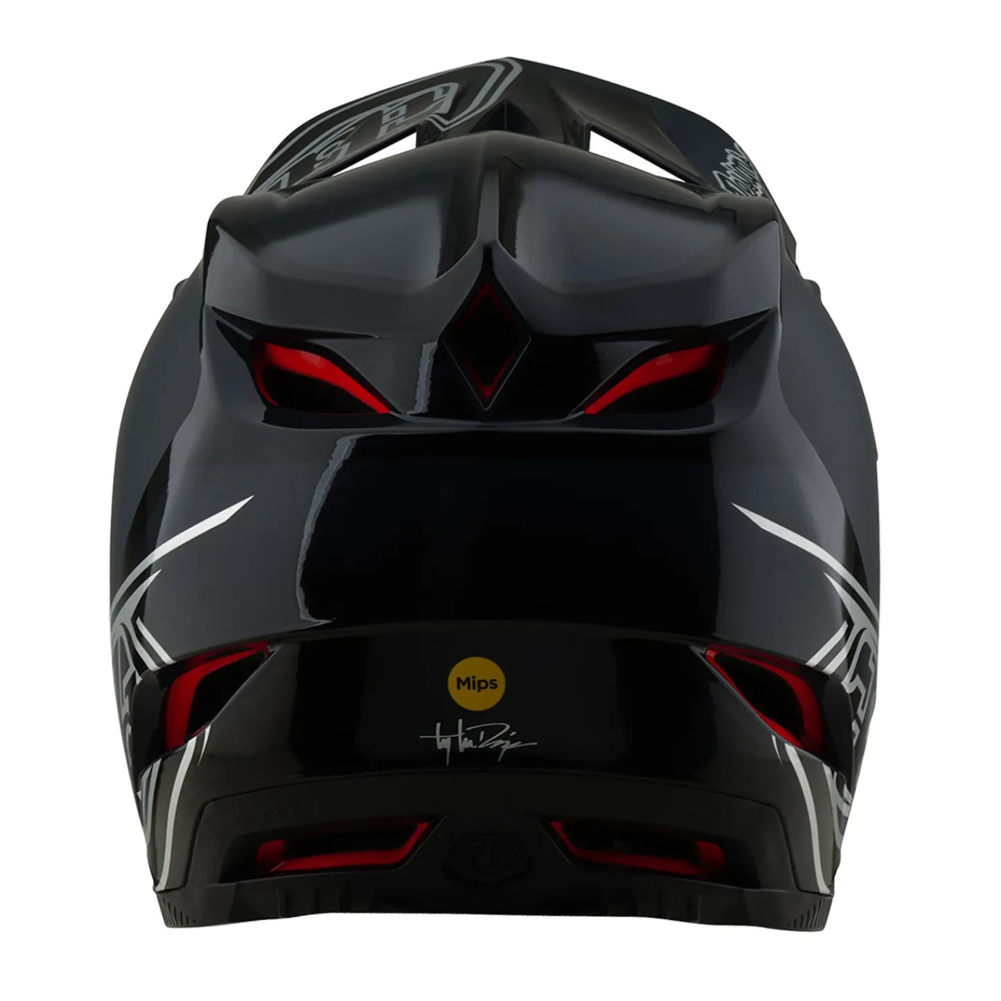 Troy Lee Designs Helmets|D4^D4 Polyacrylite Helmet Shadow Black