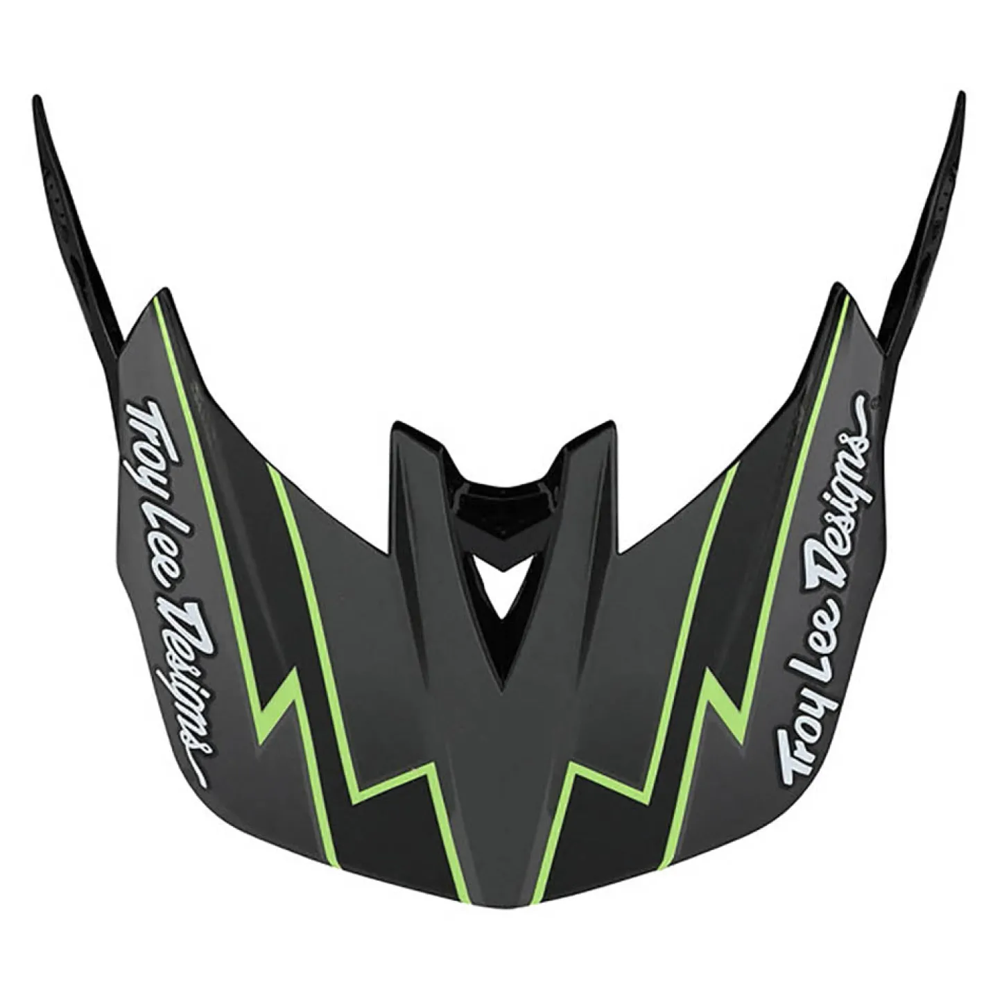 Troy Lee Designs Visors|Helmet Accessories^D4 Visor Graph Gray / Green