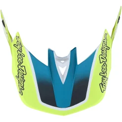 Troy Lee Designs Visors|Helmet Accessories^D4 Visor Qualifier White / Green