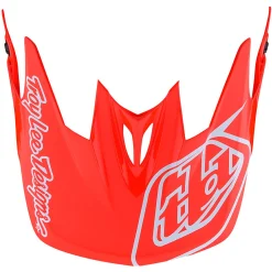 Troy Lee Designs Visors|Helmet Accessories^D3 Visor Slant Red