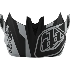 Troy Lee Designs Visors|Helmet Accessories^D4 Visor Slash Black / Silver