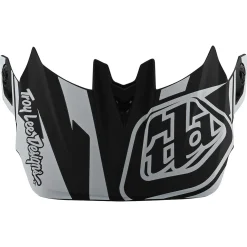 Troy Lee Designs Visors|Helmet Accessories^D4 Visor Slash Black / White
