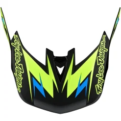 Troy Lee Designs Visors|Helmet Accessories^D4 Visor Volt Black / Flo Yellow