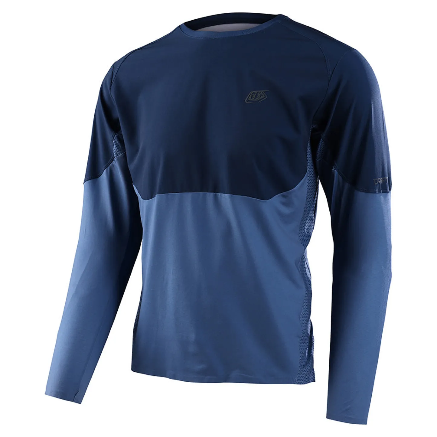 Troy Lee Designs Drift|Jerseys^Drift LS Jersey Solid Blue Mirage
