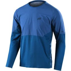Troy Lee Designs Drift|Jerseys^Drift LS Jersey Solid Dark Slate Blue