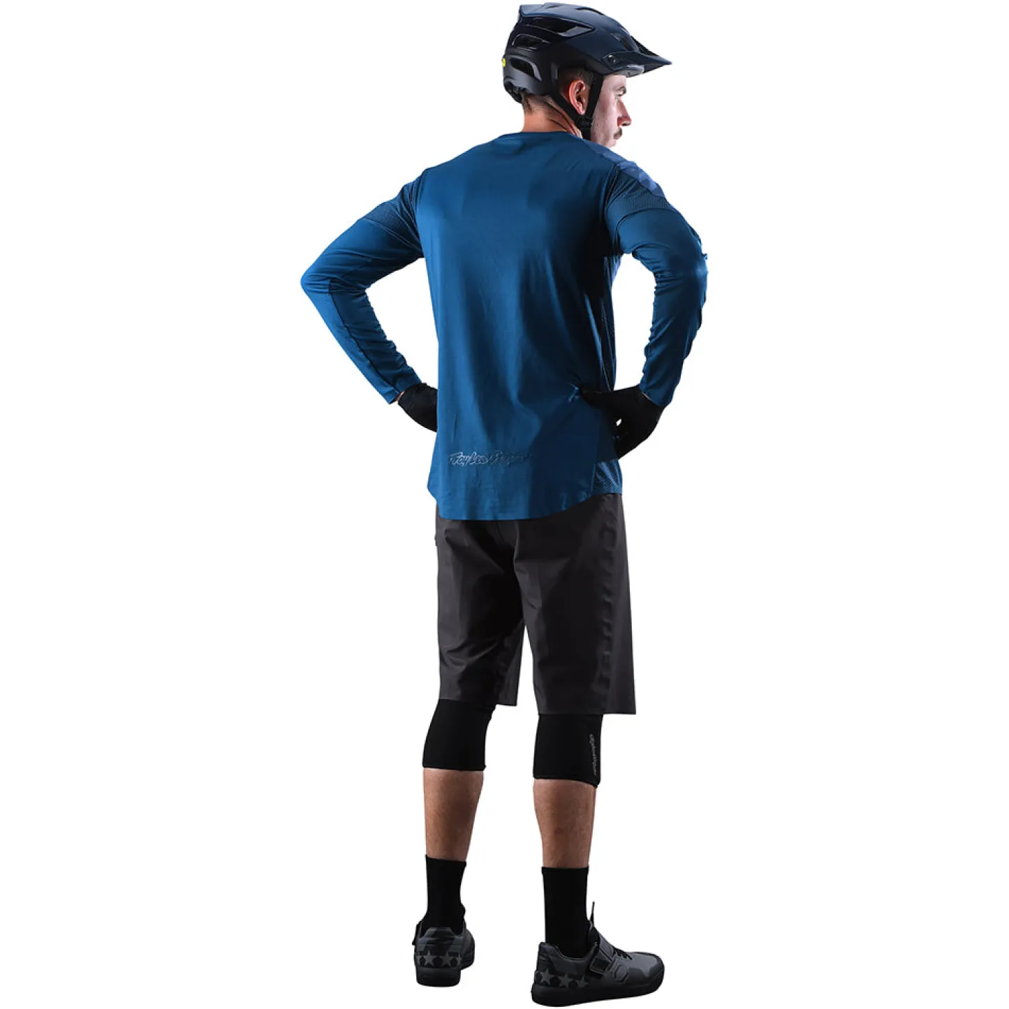 Troy Lee Designs Drift|Jerseys^Drift LS Jersey Solid Dark Slate Blue