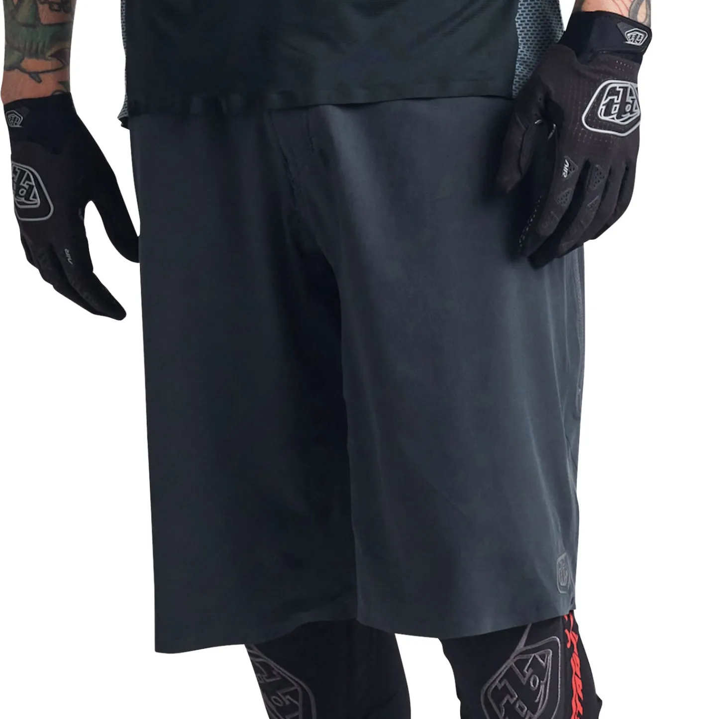Troy Lee Designs Drift^Drift Short Shell Solid Dark Charcoal