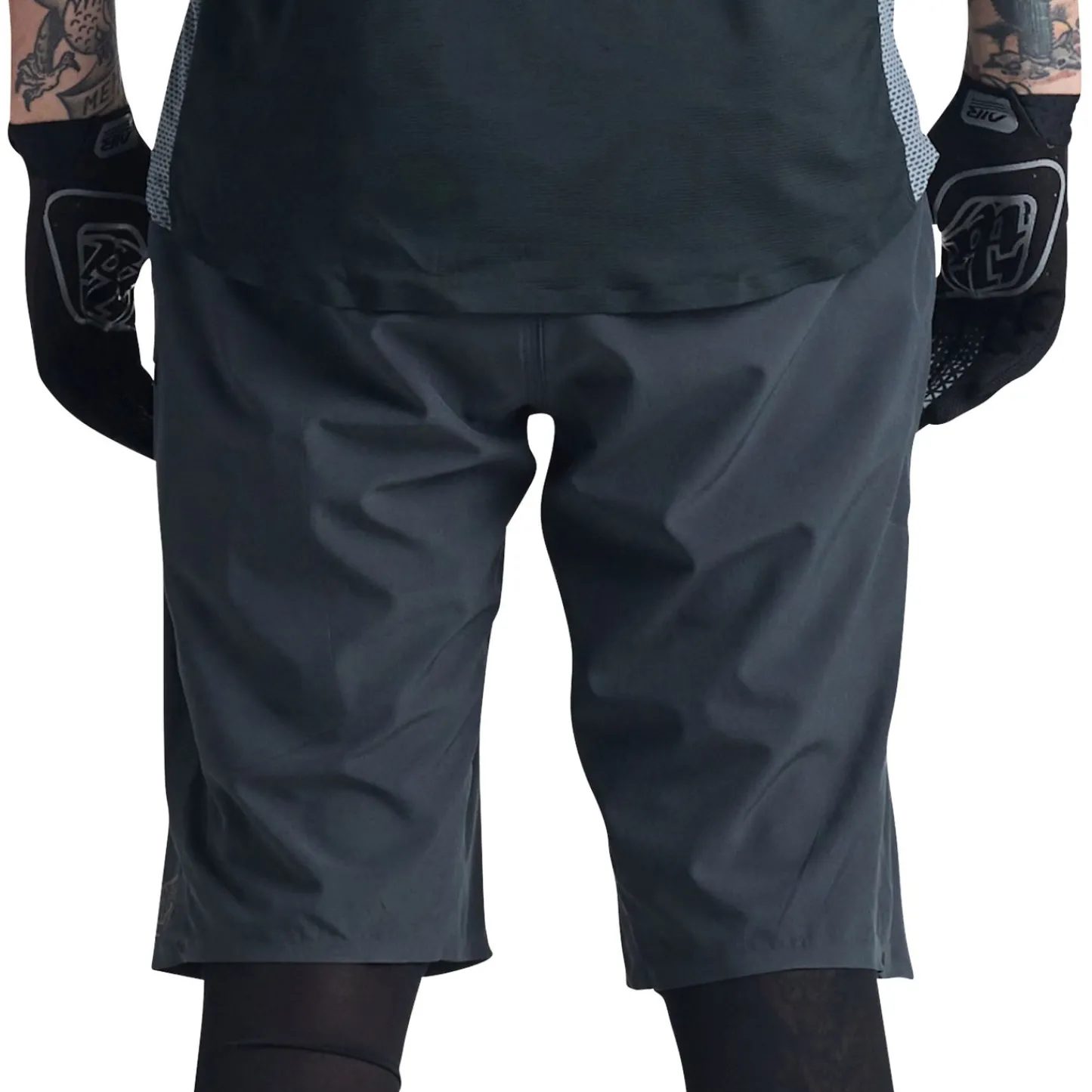 Troy Lee Designs Drift^Drift Short Shell Solid Dark Charcoal