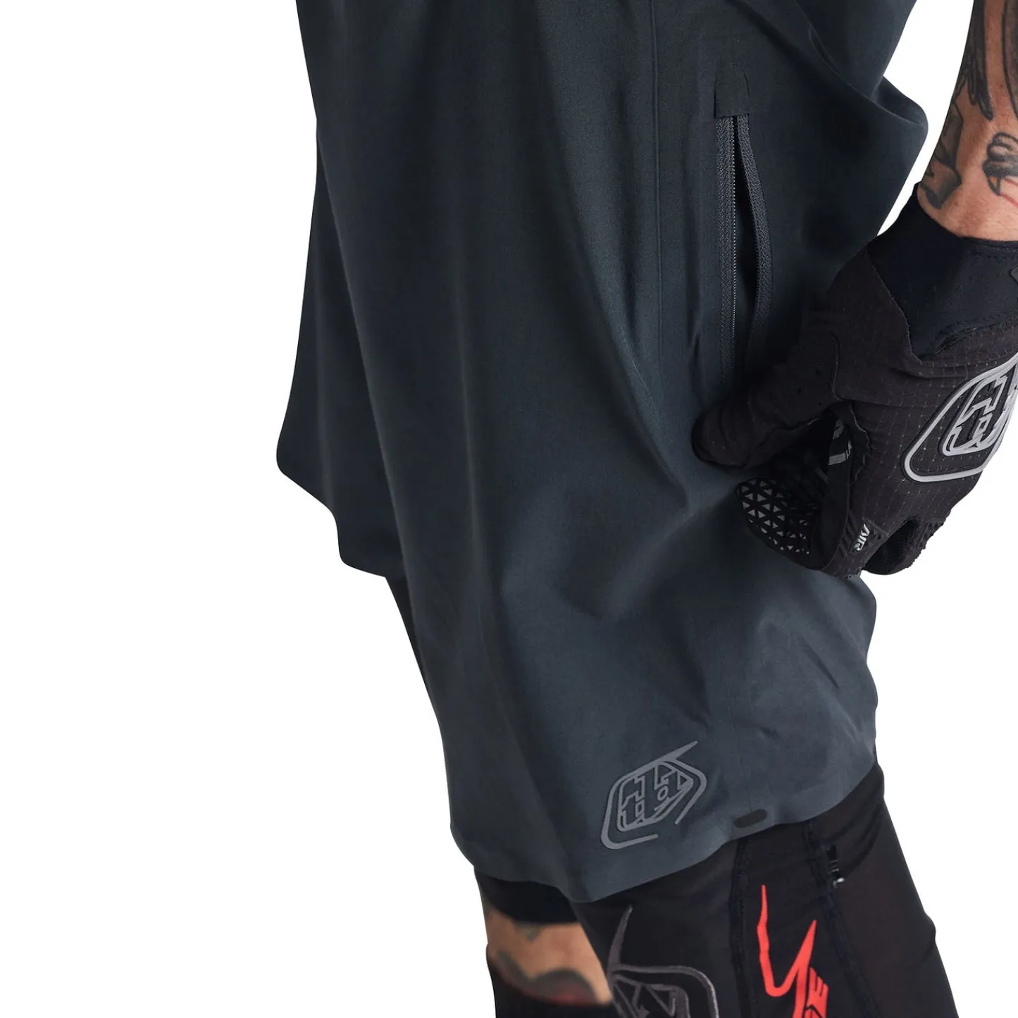 Troy Lee Designs Drift^Drift Short Shell Solid Dark Charcoal