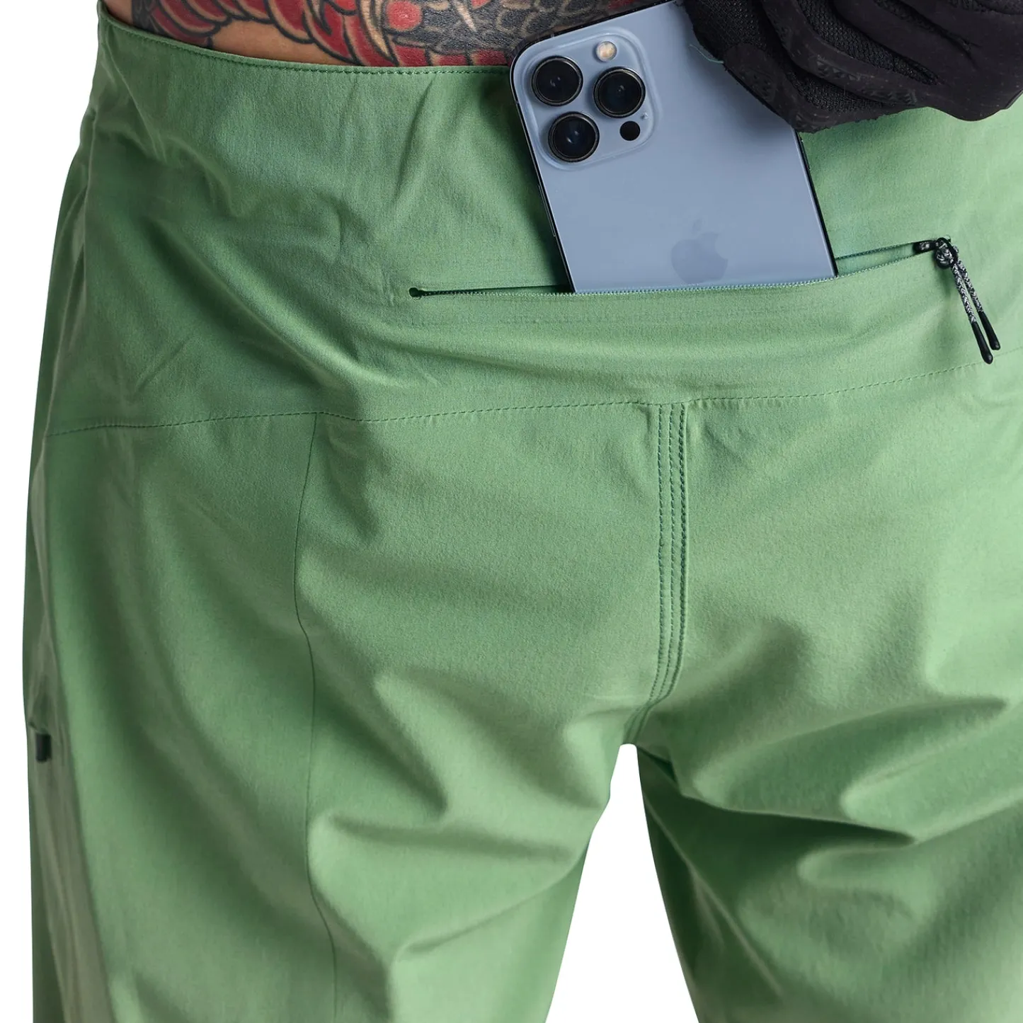 Troy Lee Designs Drift^Drift Short Shell Solid Glass Green